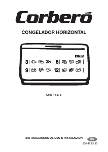 Manual de uso Corberó CHE 145/6 Congelador