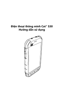 Hướng dẫn sử dụng CAT S30 Điện thoại di động