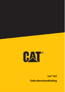 Руководство CAT S52 Мобильный телефон