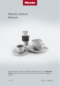 Manuál Miele CM 7350 CoffeePassion Kávovar