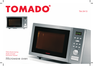 Manual Tomado TM-2415 Microwave