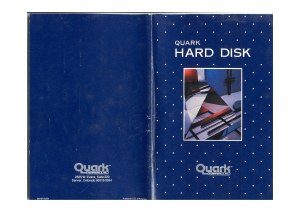 Manual Quark QC10 Hard Disk Drive