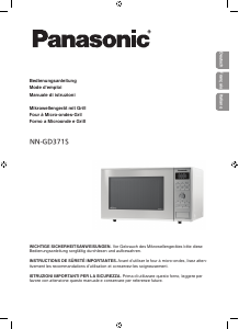 Manuale Panasonic NN-GD371S Microonde