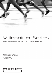 Manuale Motus MT68 Millennium Cronometro