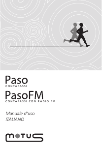 Manuale Motus PasoFM Pedometro