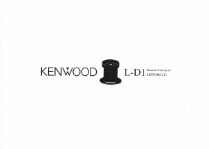 Manuale Kenwood L-D1 Lettore CD