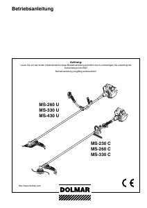 Bedienungsanleitung Dolmar MS-330 U Rasentrimmer