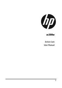 Manual HP ac300w Action Camera