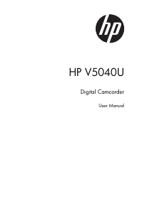 Handleiding HP V5040u Camcorder