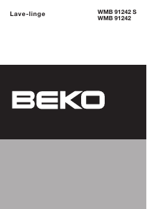 Mode d’emploi BEKO WMB 91242 S Lave-linge