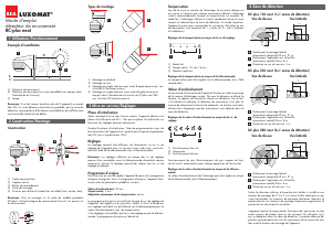 Mode d’emploi B.E.G. Luxomat RC-plus next Détecteur de mouvement