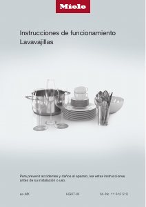 Manual de uso Miele G 7366 SCVi AutoDos Lavavajillas