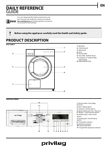 Manual Privileg PWC 72B Dryer