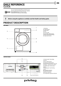 Manual Privileg PWC 72A+++ Dryer