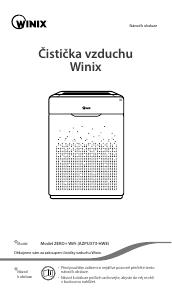 Manuál Winix AZPU373-HWE ZERO+ WiFi Čistička vzduchu