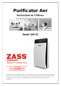 Manual Zass ZAP 02 Purificator de aer