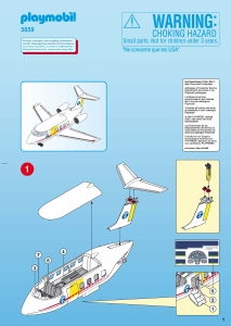 Manual Playmobil set 5059 Airport Mega set