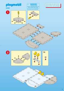 Bruksanvisning Playmobil set 6300 Airport Flygplatsterminalen