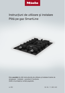 Manual Miele CS 7102-1 FL Plită