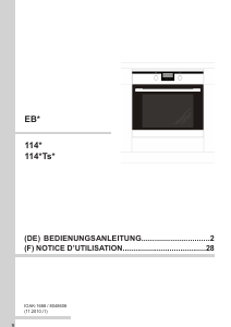 Bedienungsanleitung Amica EB 13227 E Backofen