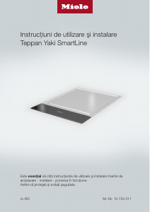 Manual Miele CS 7632 FL Plită