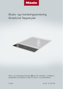 Bruksanvisning Miele CS 7632 FL Kokeplate