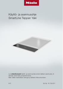 Käyttöohje Miele CS 7632 FL Keittotaso