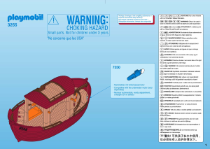 Manuale Playmobil set 3255 Action Arca di Noè