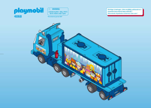 Handleiding Playmobil set 4068 Action Verjaardagstruck