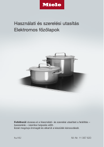 Használati útmutató Miele KM 6520 FR Főzőlap