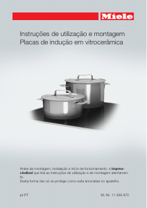 Manual Miele KM 7174 FR Placa