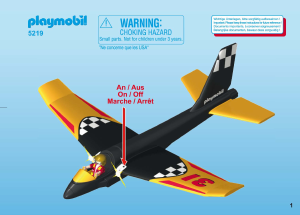 Mode d’emploi Playmobil set 5219 Action Planeur de course