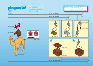 Manuale Playmobil set 3997 Christmas Tre uomini saggi