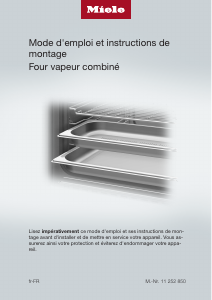 Mode d’emploi Miele DGC 7440X Four