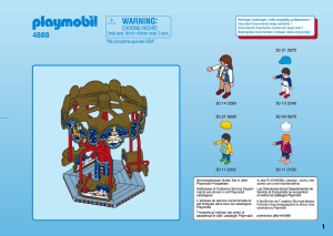 Manual de uso Playmobil set 4888 Christmas Navidad