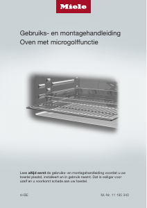 Manual Miele H 7240 BM Cuptor