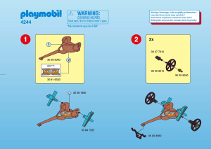 Manual Playmobil set 4244 Egyptians Egyptian chariot