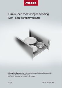 Bruksanvisning Miele ESW 7110 Värmelådan