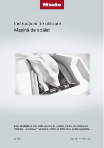 Manual Miele WW 610 WCS Mașină de spălat