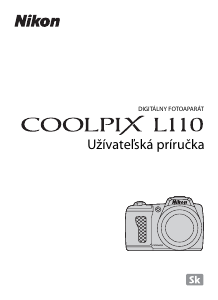 Návod Nikon Coolpix L110 Digitálna kamera