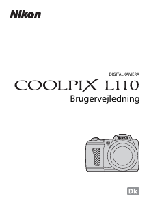 Brugsanvisning Nikon Coolpix L110 Digitalkamera