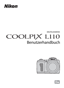 Bedienungsanleitung Nikon Coolpix L110 Digitalkamera