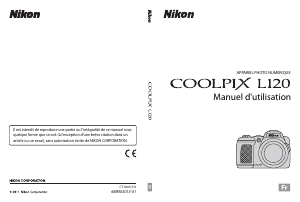 Mode d’emploi Nikon Coolpix L120 Appareil photo numérique