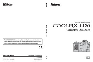 Használati útmutató Nikon Coolpix L120 Digitális fényképezőgép