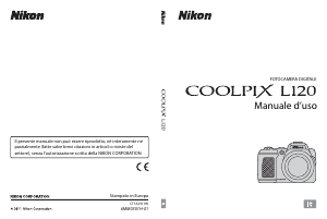 Manuale Nikon Coolpix L120 Fotocamera digitale