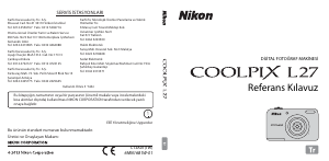 Kullanım kılavuzu Nikon Coolpix L27 Dijital kamera