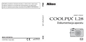 Instrukcja Nikon Coolpix L28 Aparat cyfrowy