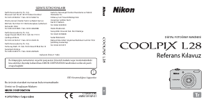 Kullanım kılavuzu Nikon Coolpix L28 Dijital kamera
