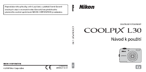 Manuál Nikon Coolpix L30 Digitální fotoaparát