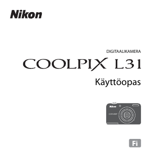 Käyttöohje Nikon Coolpix L31 Digitaalikamera